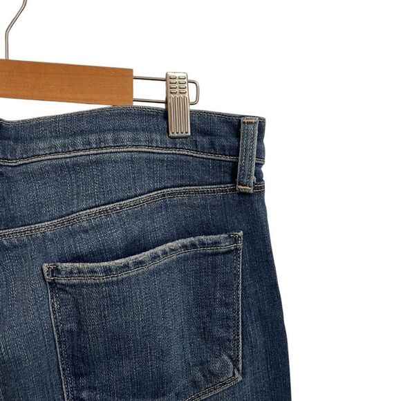 L'agence Dean High Rise Straight Leg Jeans Dark Wash Size 32 - Picture 5 of 6